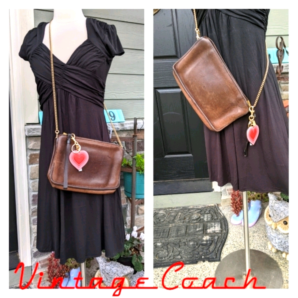 Vintage Coach Crossbody 1970